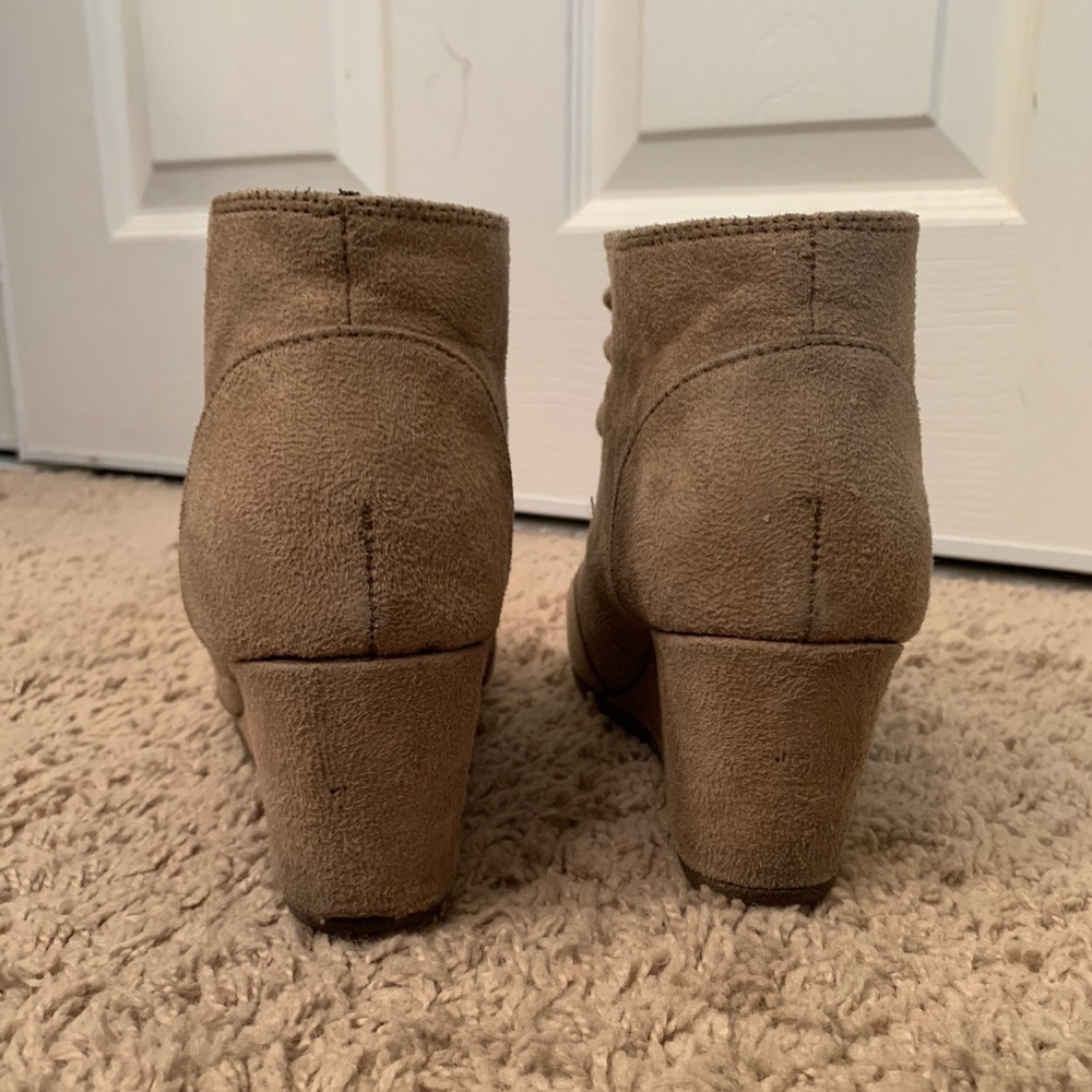 Suede Booties - Picture 2 of 5